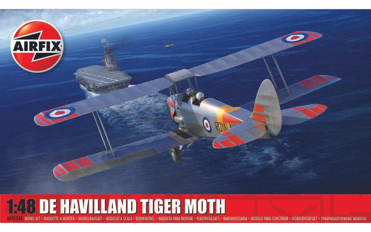 De-Havilland TIGER MOTH 1/6.2 RCモデル Electric DeHavilland Tiger Moth Biplane RC Model Airplane