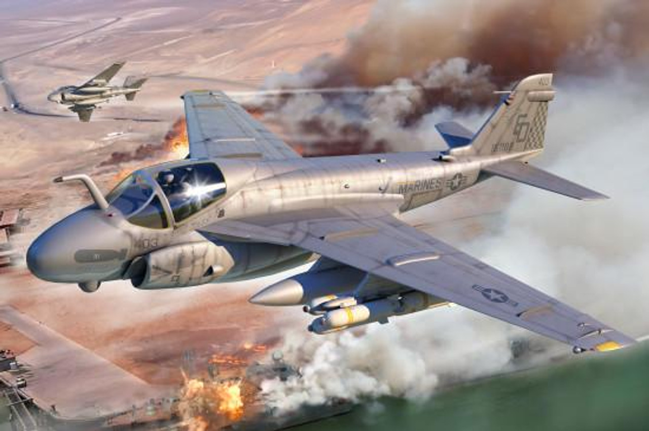 1/72 Trumpeter A-6E TRAM Intruder Plastic Model Kit - Squadron.com