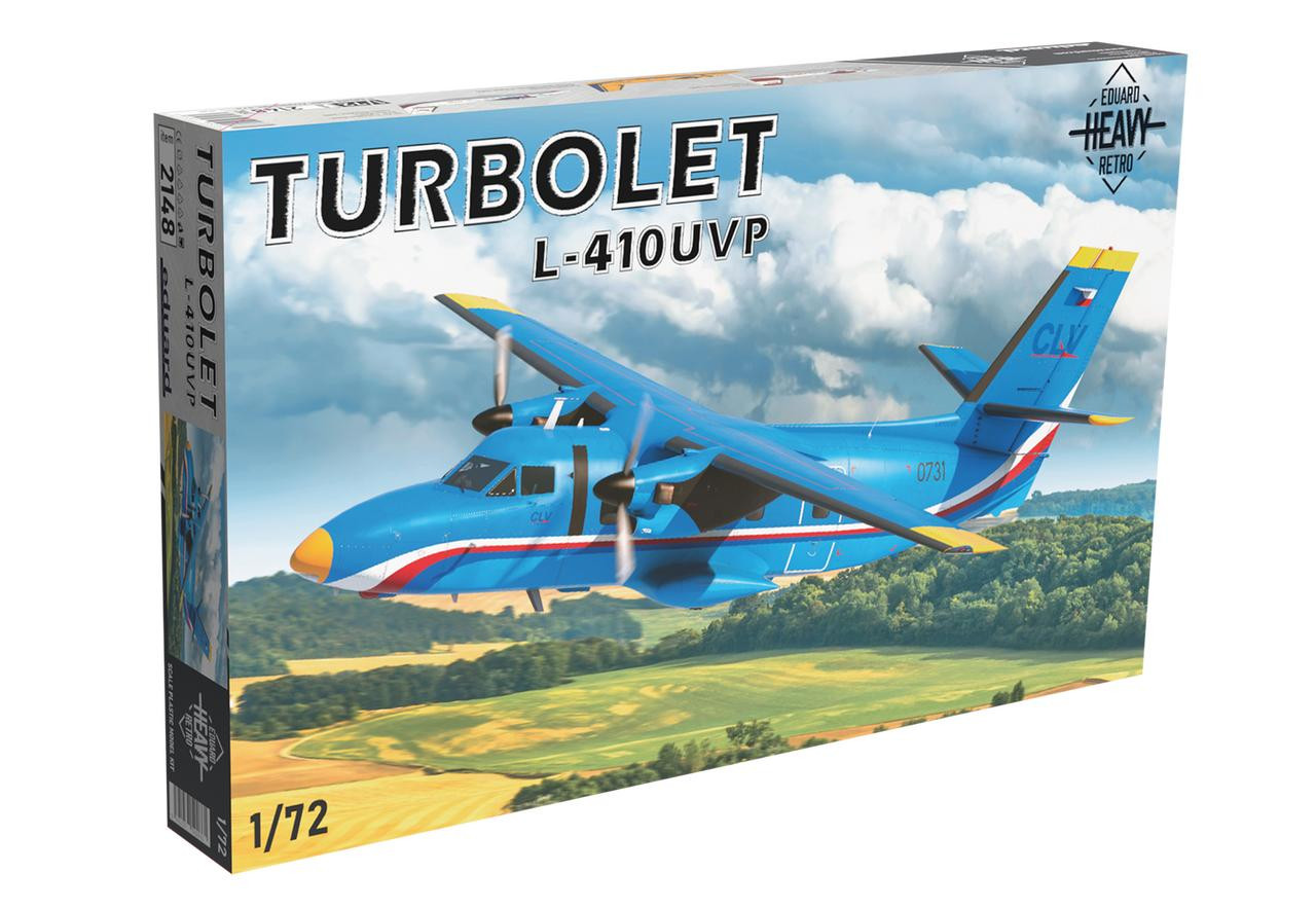 1/72 Eduard L-410UVP Turbolet Plastic Model Kit - Squadron.com