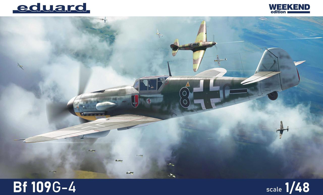 1/48 Eduard Bf 109G-4 Weekend Edition Plastic Model Kit
