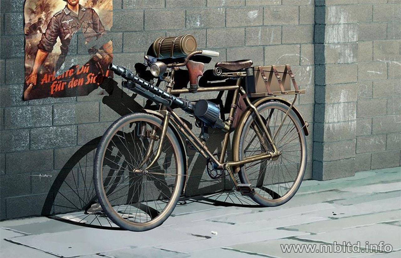 ドラゴン　1/6 WWⅡ　FRANCE 1944　BICYCLE 　新品 Dragon 1/6 World War II German Military Bicycle Plastic