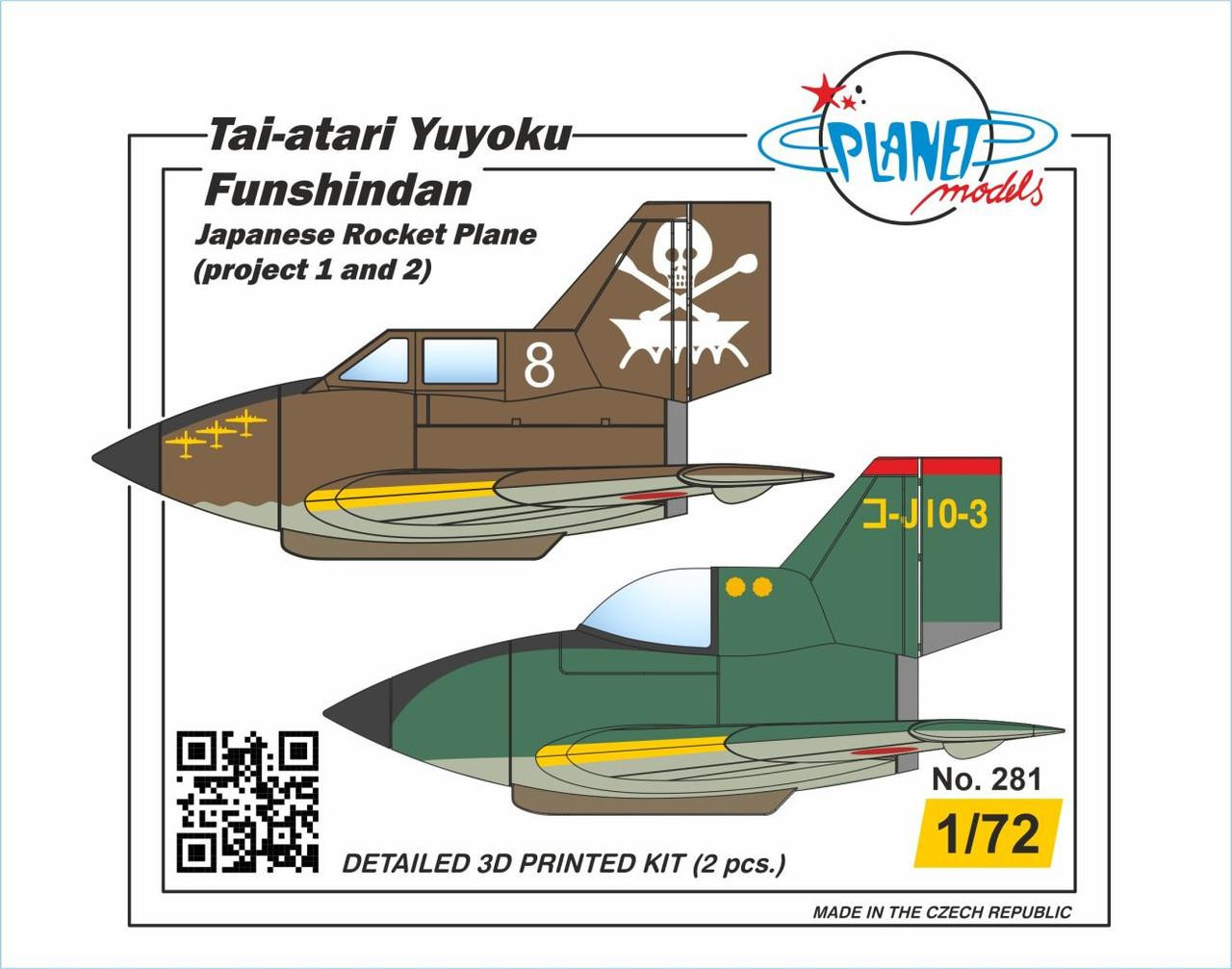 1/72 Planet Models Tai-atari yoku Funshindan Japanese Rocket