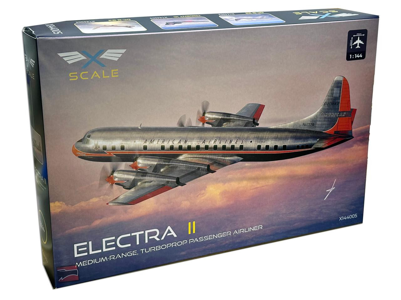 1/144 X-Scale L-188A Electra AA Plastic Model Kit - Squadron.com