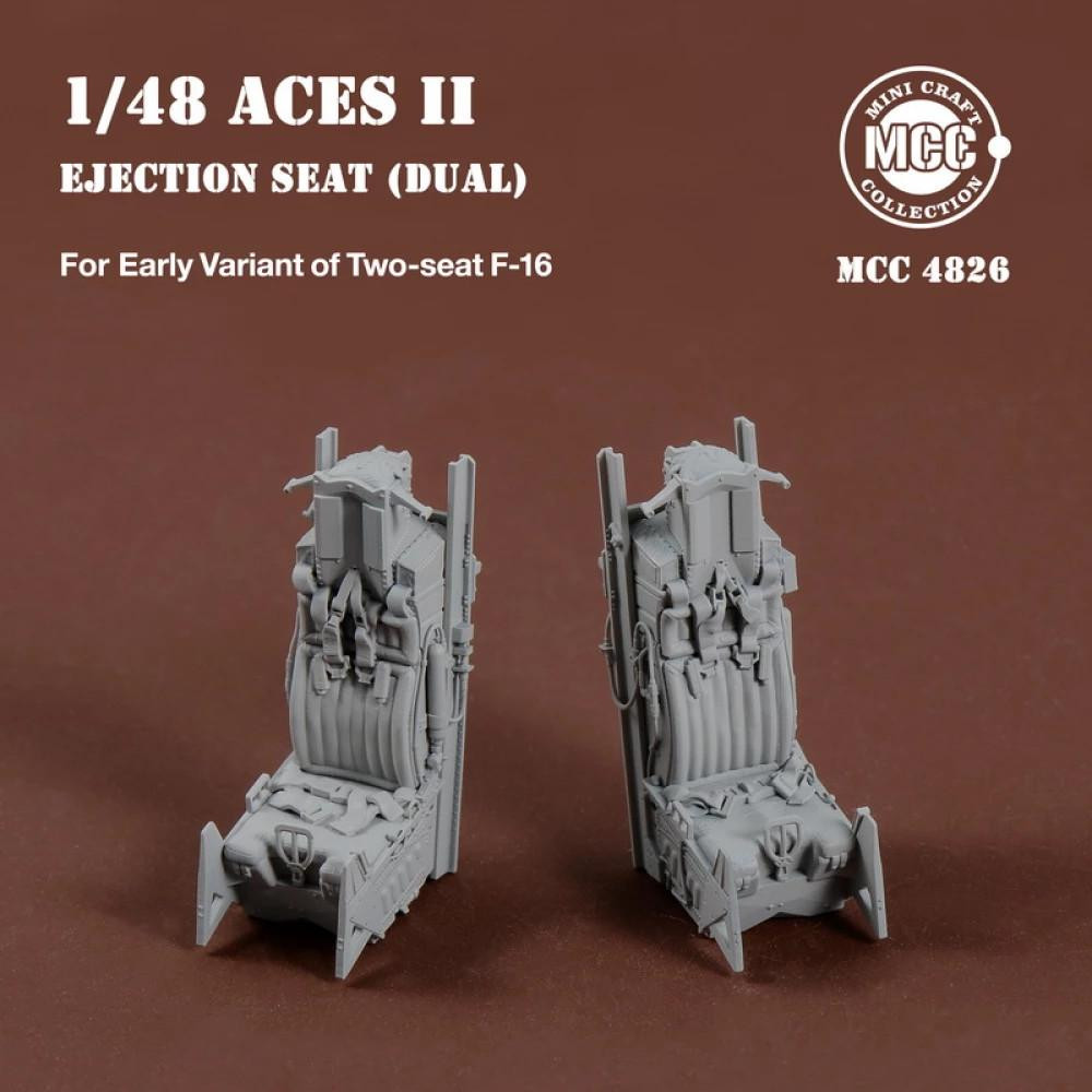 1/48 Mini Craft Collection ACES II Ejection Seats for F-16 Two