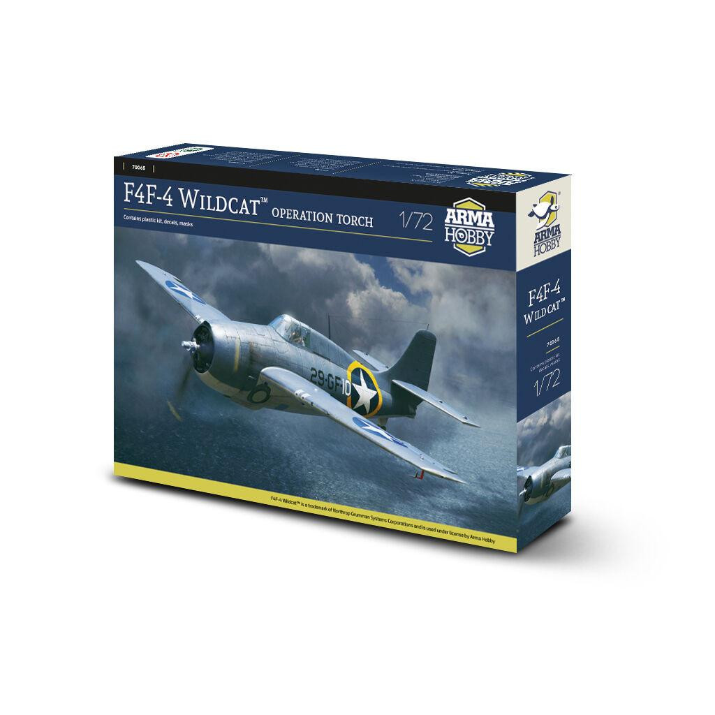 1/72 Arma F4F Wildcat Operation Torch Plastic Model Kit - Squadron.com
