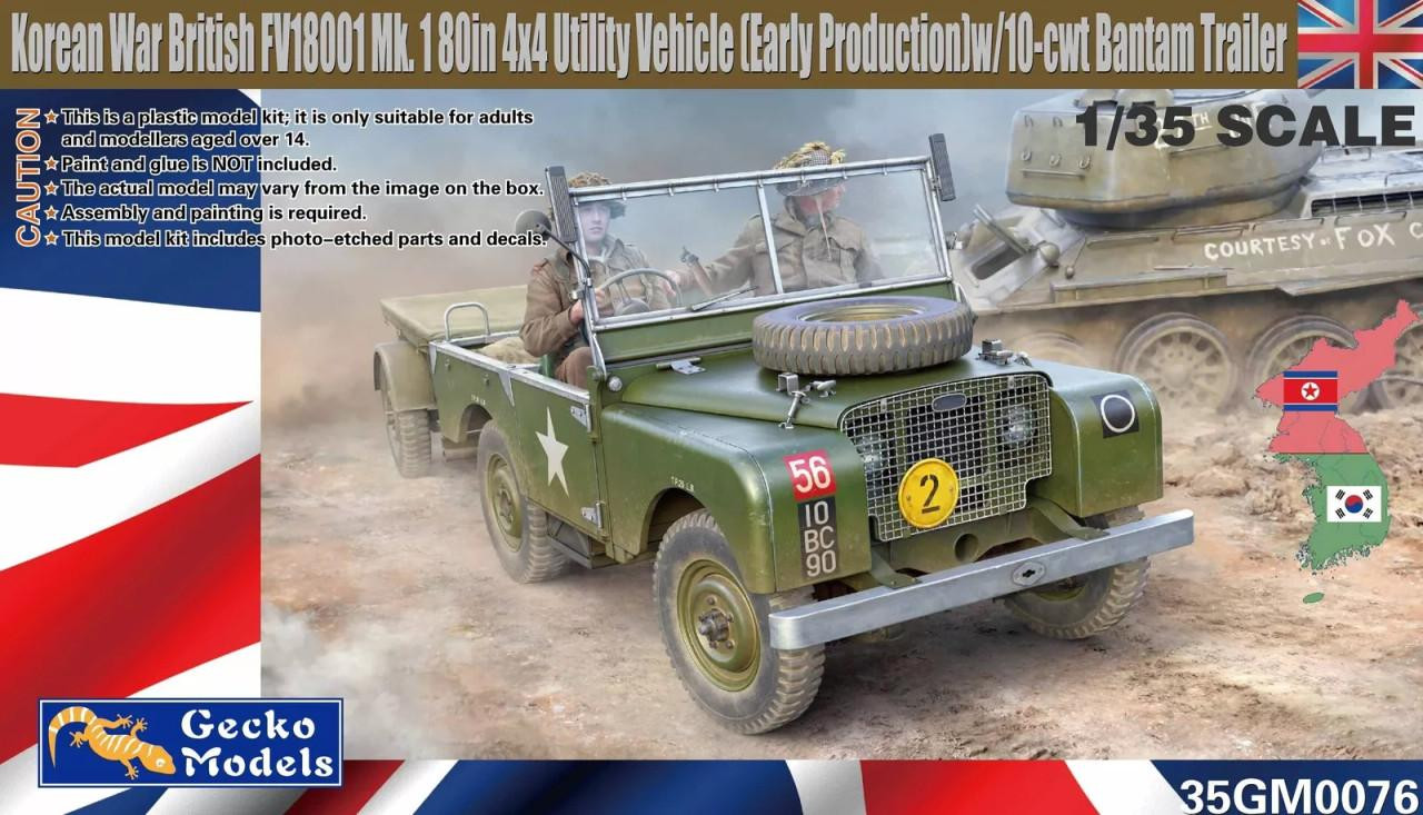 1/35 Gecko Models Korean War British FV18001 Mk. 1 80in 4x4