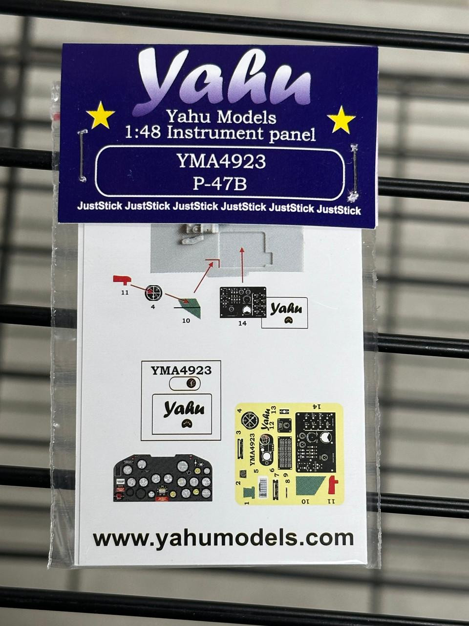 yasuページ 1/48 Yahu Models P-47 B Instrument Panel - Squadron.com