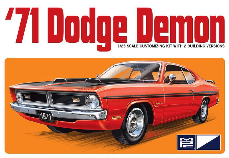 1/25 MPC 1971 Dodge Demon Plastic Model Kit - Squadron.com