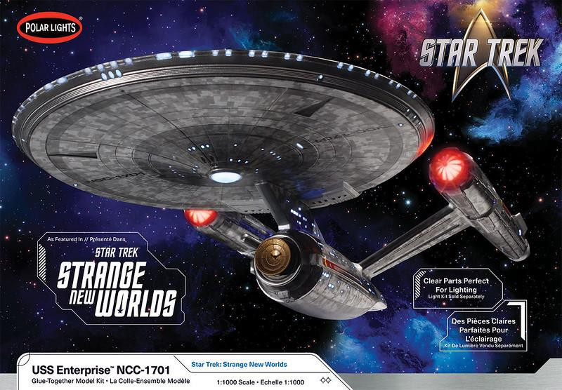 1/1000 Polar Lights Star Trek Strange New Worlds USS Enterprise