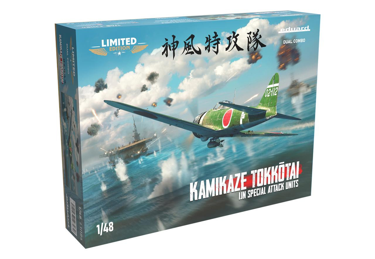 1/48 Eduard Kamikaze Tokkotai ZERO DUAL COMBO (A6M5 & A6M2-K) (LE