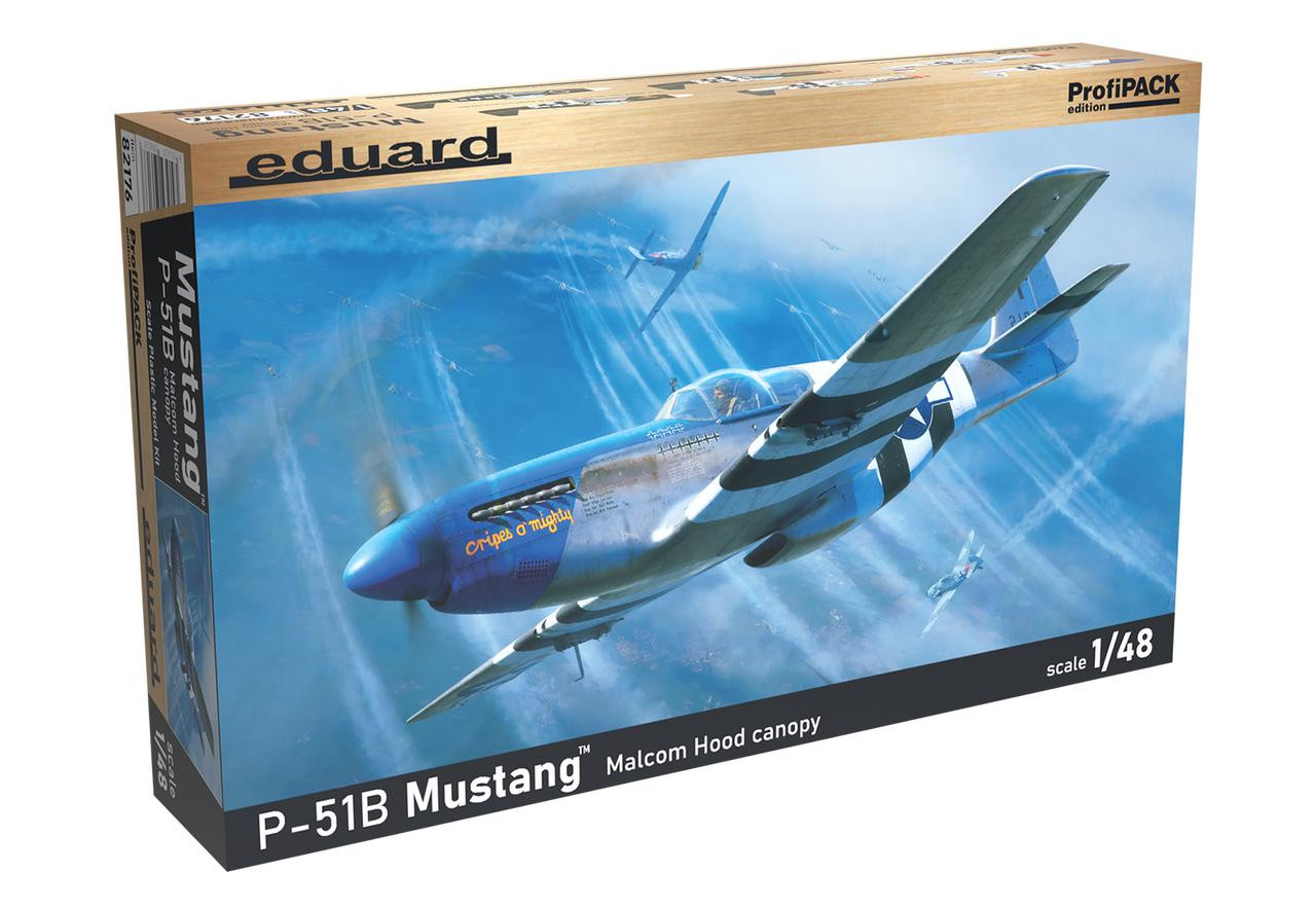 1/48 Eduard P-51B Mustang Malcom Hood Canopy ProfiPACK - Squadron.com