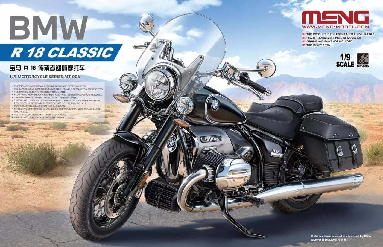 1/9 Meng BMW R18 Classic - Squadron.com