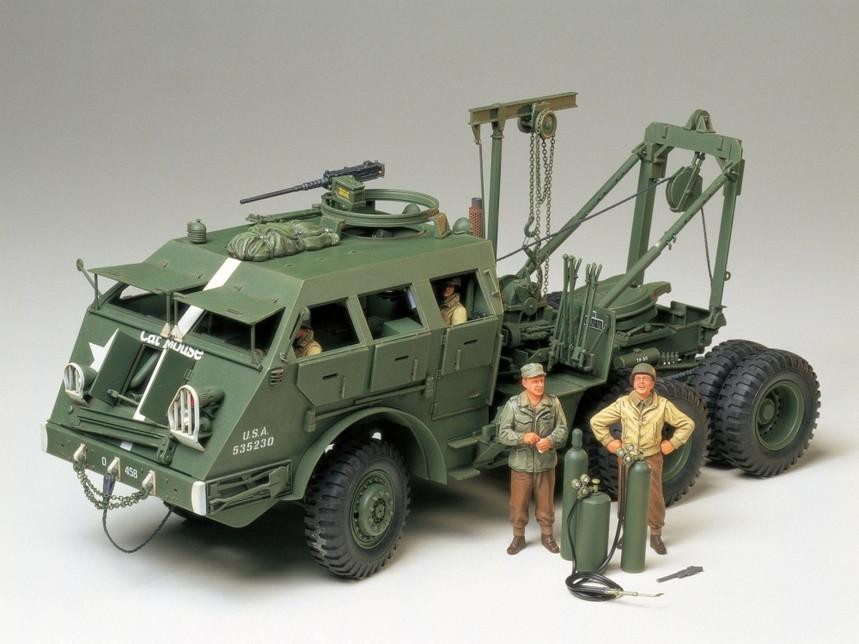 タミヤ M26 ARMORED TANK RECOVERY VEHICLE tam35244-135-tamiya-m26-