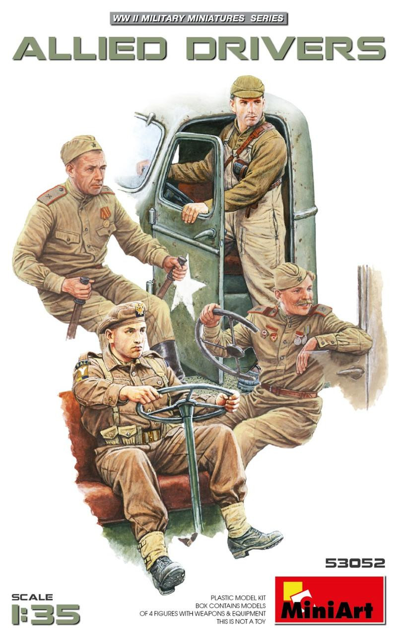 美良品 TEAM DESCENT ミドラー 1/35 Miniart Allied Drivers - Squadron.com