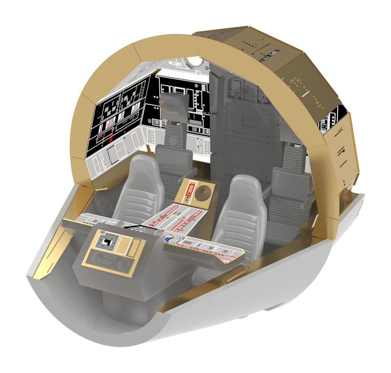 Paragrafix MPC Millennium Falcon Cockpit - Squadron.com