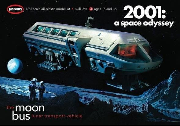 その他 2001: A Space Odyssey moon bus Moebius 2001 Moon Bus 1:55 - Squadron.com