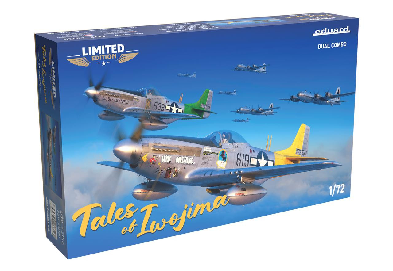 1/72 Eduard P-51D Mustang Tales of Iwojima DUAL COMBO