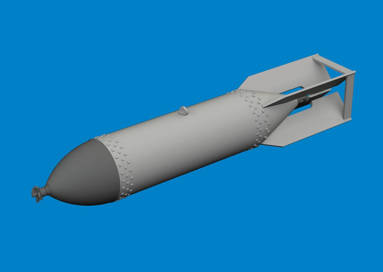 1/48 Eduard Japanese 800kg bomb 3D - Squadron.com