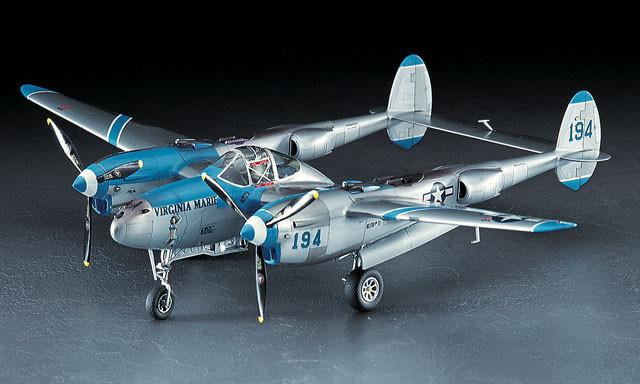 1/48 Hasegawa P-38J Lightning - Squadron.com
