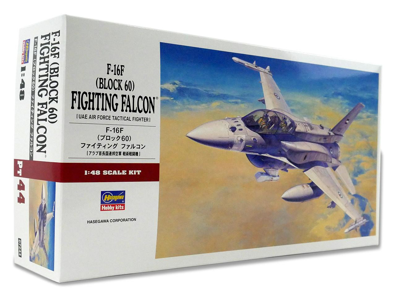 1/48 Hasegawa F-16F (Block 60) F.F. Plastic Model Kit - Squadron.com
