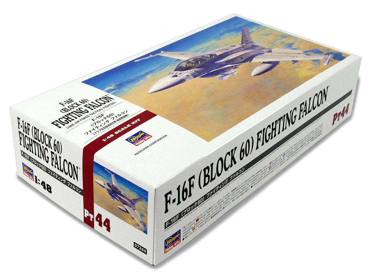 1/48 Hasegawa F-16F (Block 60) F.F. Plastic Model Kit - Squadron.com
