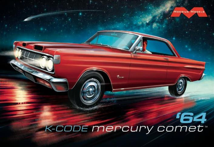 1/25 Moebius 1964 K-Code Mercury Comet - Squadron.com