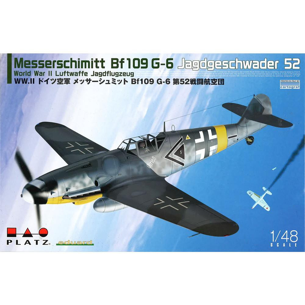 1/48 Platz WWII Luftwaffe Messerschmitt Bf-109 G-6 52nd Fighter