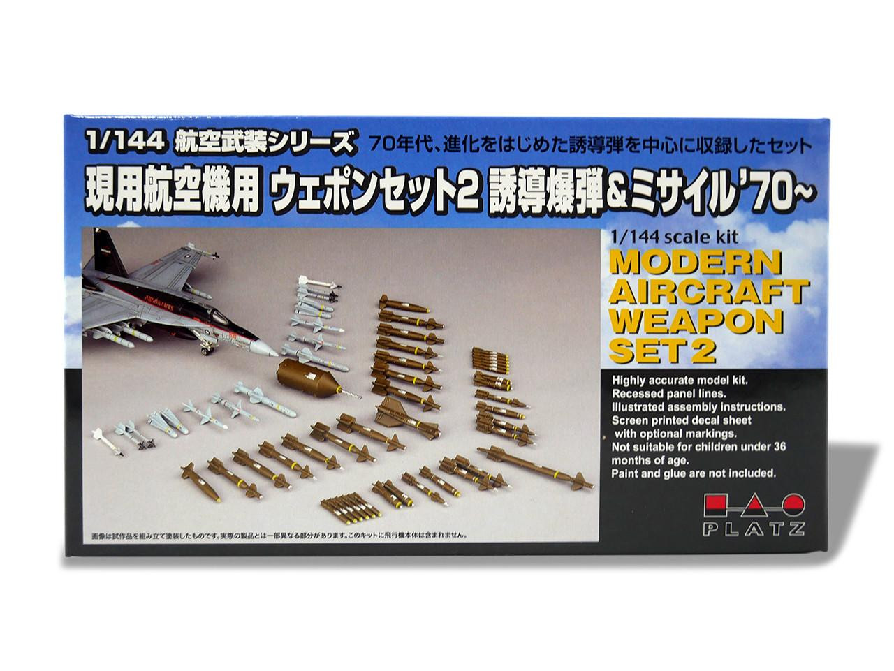 1/144 Platz MODERN AIRCRAFT WEAPON SET 2 - Squadron.com