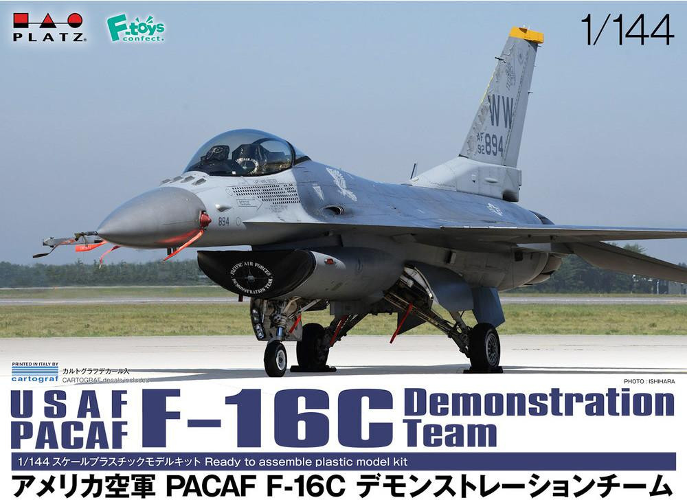 1/144 Platz USAF F-16C Fighting Falcon PACAF Demonstration Team