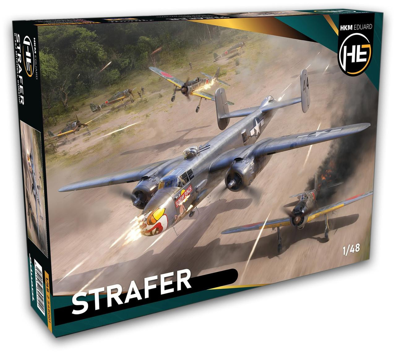 1/48 Eduard Strafer B-25J Mitchell (LE) Plastic Model Kit