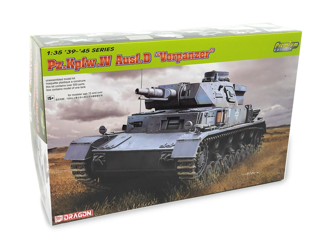 1/35 Dragon Pz.Kpfw.lV Ausf.D VORPANZER - Squadron.com