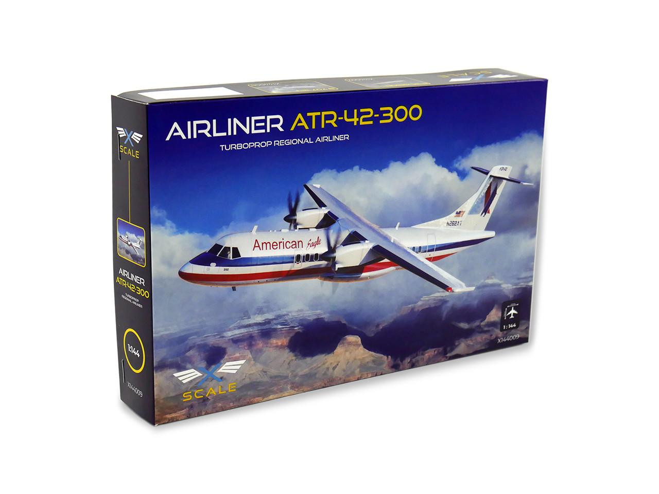 herpaWings ATR-42-300 1/200スケール 1/144 X-Scale Airliner ATR-42-300 Turboprop Regional Airliner