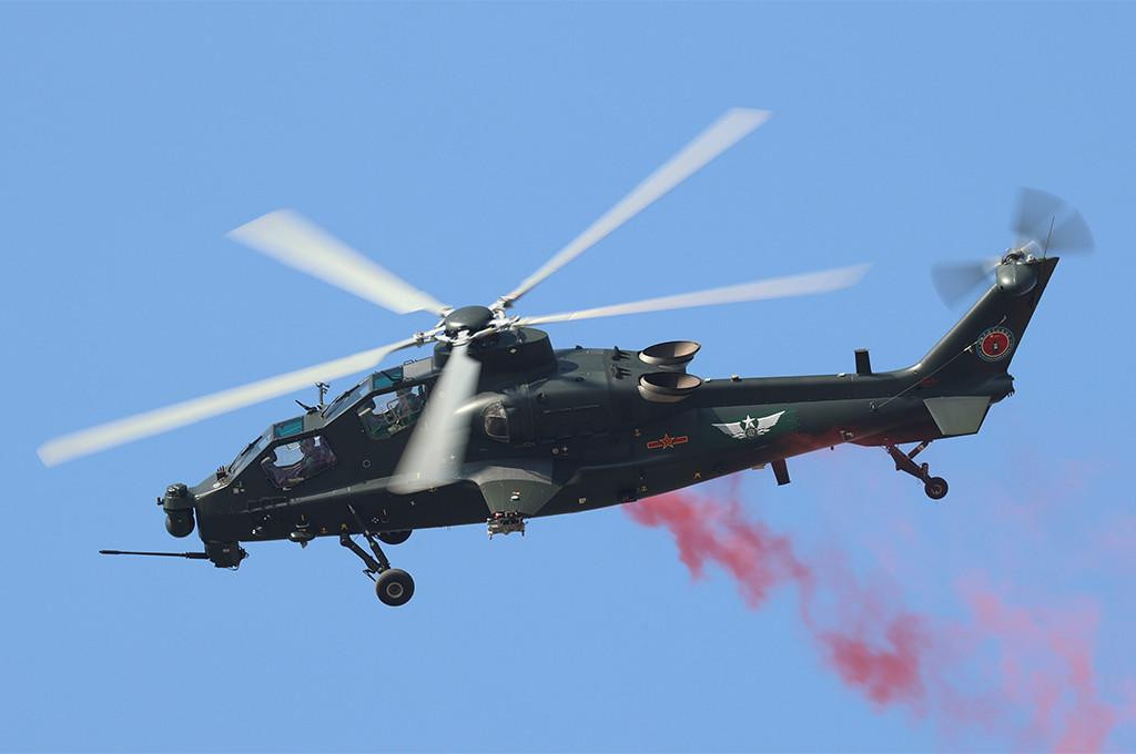 TRUMPETER 1/48 オールニッポンヘリコプター　ユーロコポター 1/48 Trumpeter Chinese Z-10G Attack Helicopter Plastic Model Kit