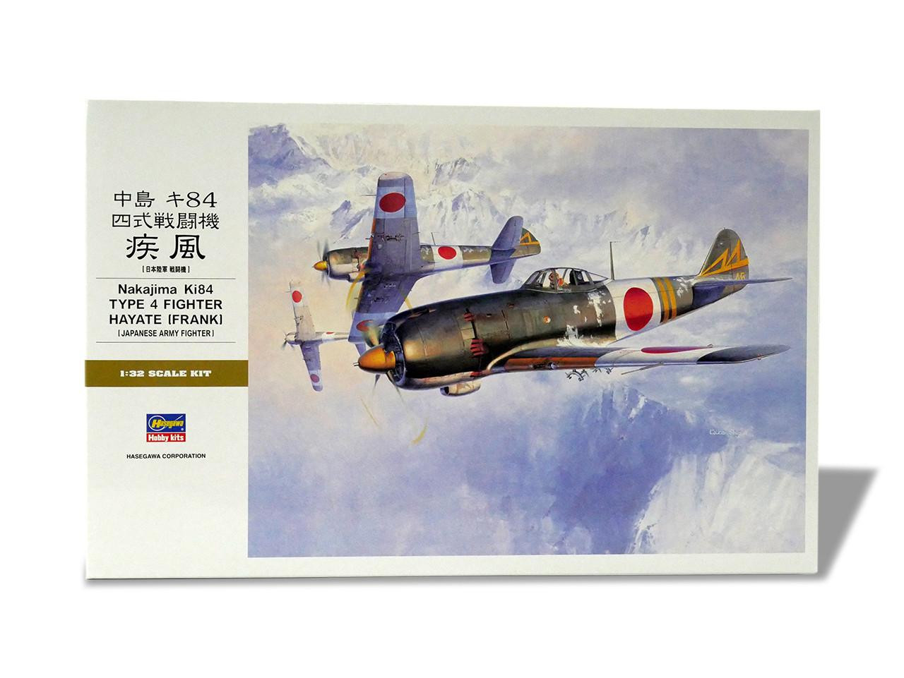 1/32 Hasegawa TYPE 4 HAYATE (FRANK) Plastic Model Kit - Squadron.com