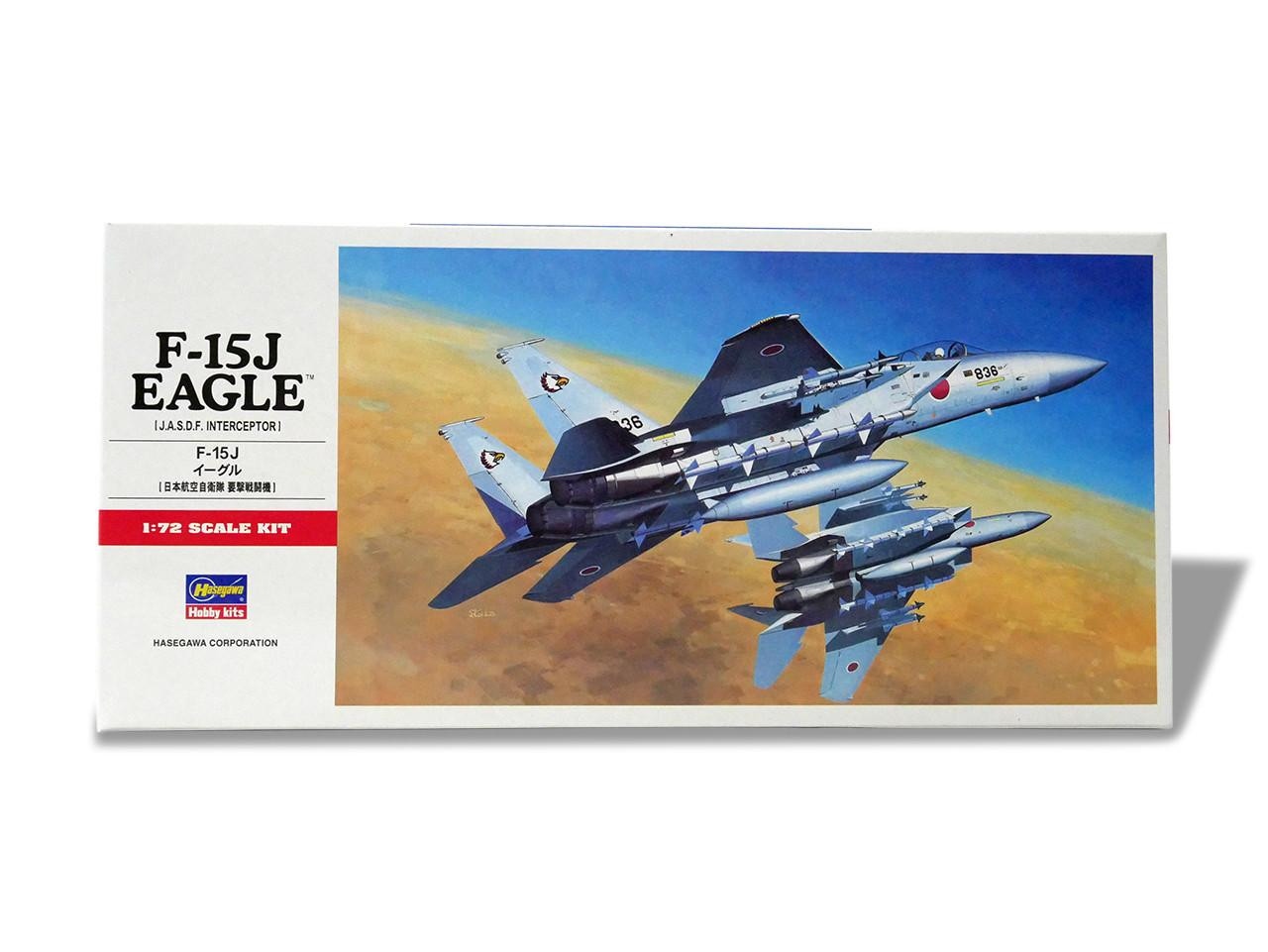 1/72 Hasegawa F-15J EAGLE Plastic Model Kit - Squadron.com