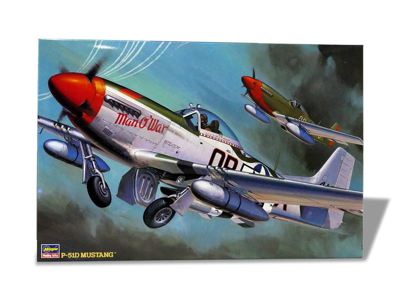 1/32 Hasegawa P-51D MUSTANG Plastic Model Kit - Squadron.com