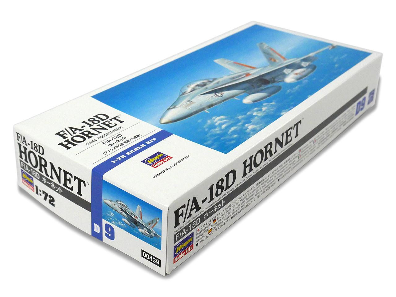 1/72 Hasegawa F/A-18D HORNET Plastic Model Kit - Squadron.com