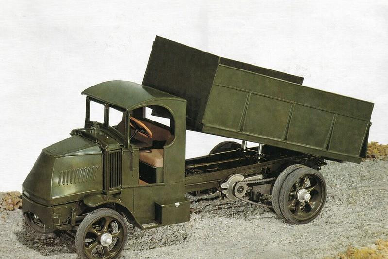 Atlantis Models 1926 Mack Bulldog Dump Truck Plastic Model Kit