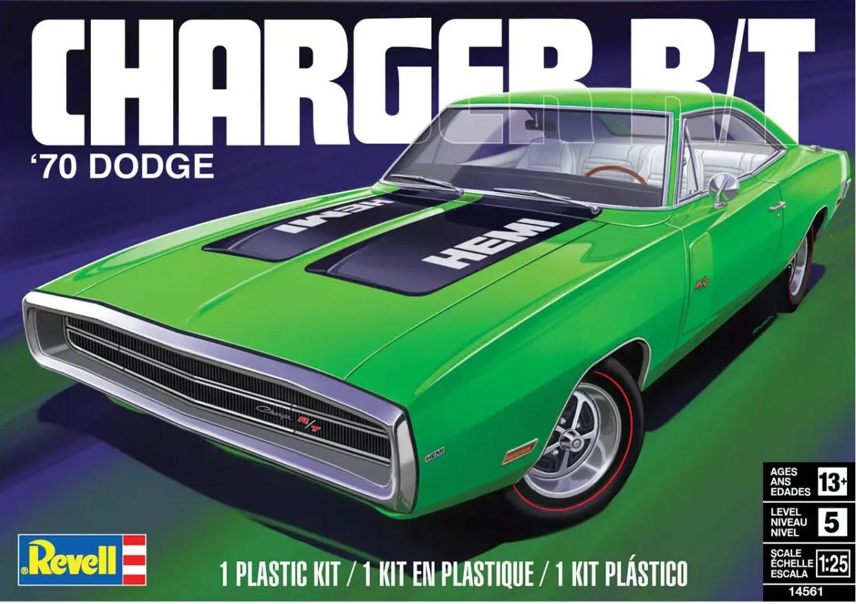 1/25 Revell 1970 Dodge Charger R/T Plastic Model Kit - Squadron.com
