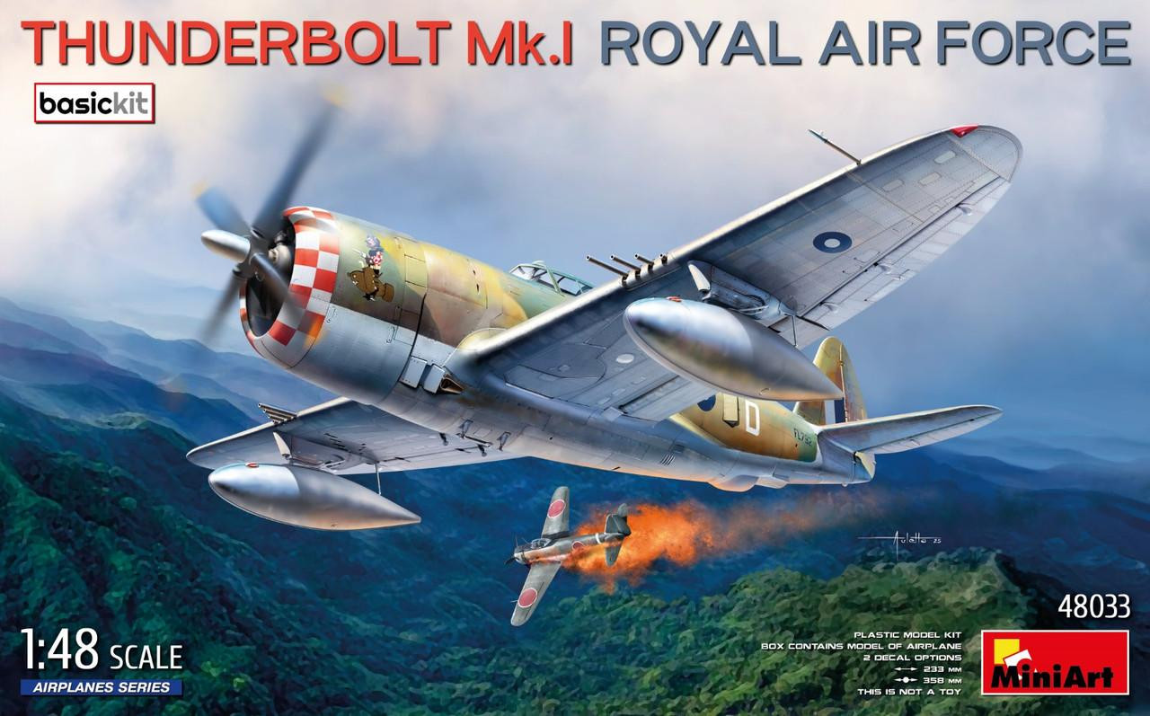 1/48 Miniart Thunderbolt Mk.I RAF (Basic Version) Plastic Model