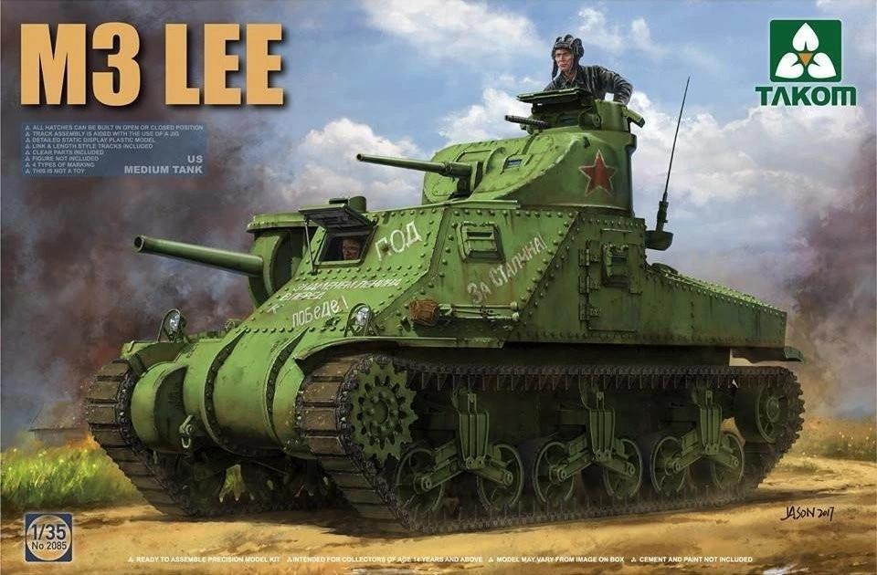 1/35 Takom US Medium Tank M3 Lee Early - Squadron.com