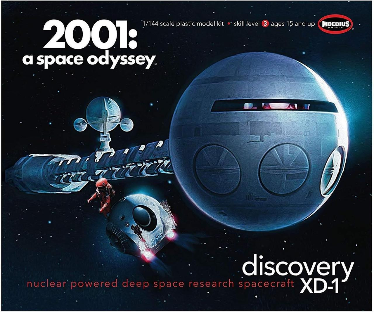 134 メビウスモデル discovery XD-1ディスカバリー号 1/144 1/144 Moebius 2001 a Space Odyssey Discovery XD-1 - Squadron.com