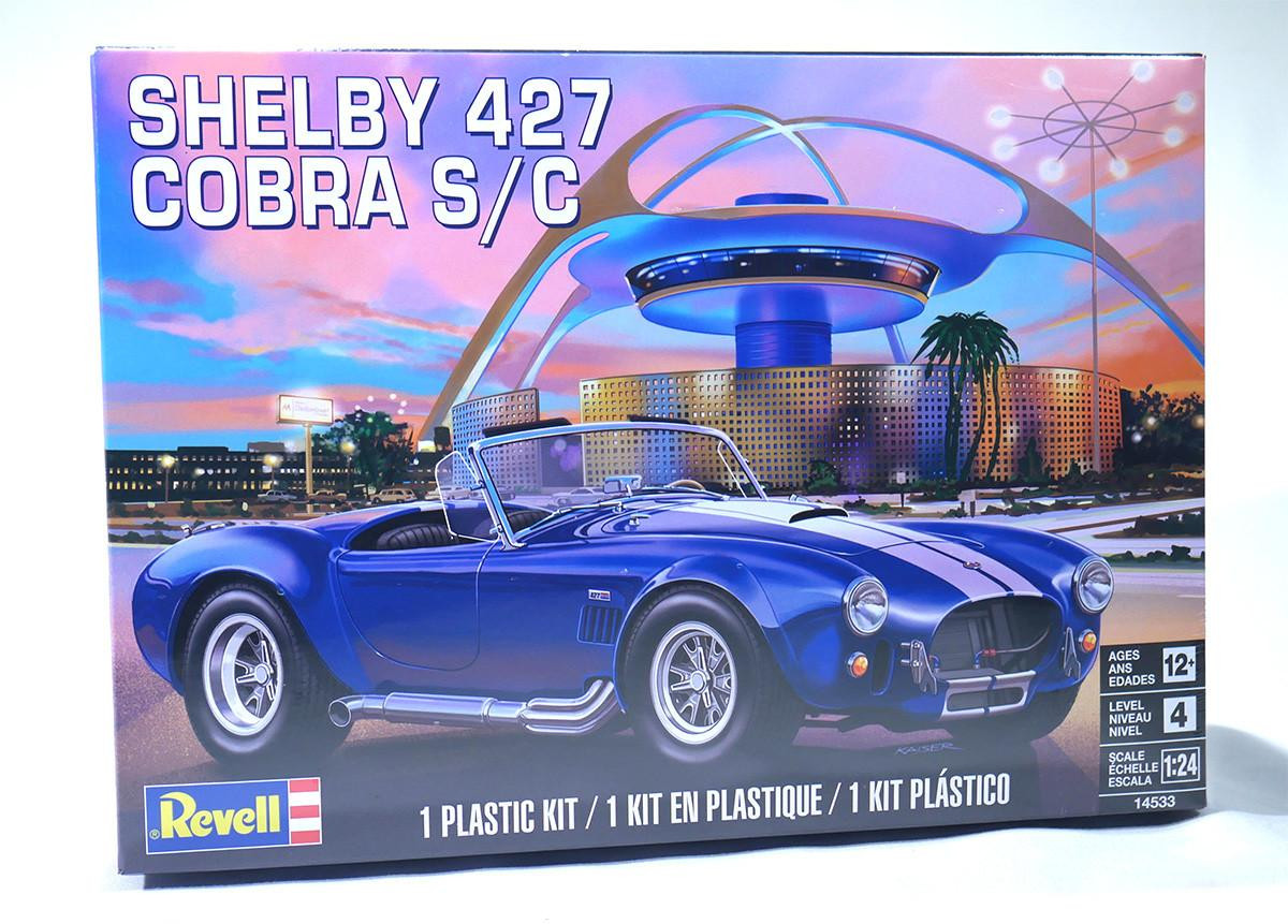 1/24 Revell Carrera Shelby Cobra 427 S/C Plastic Model Kit