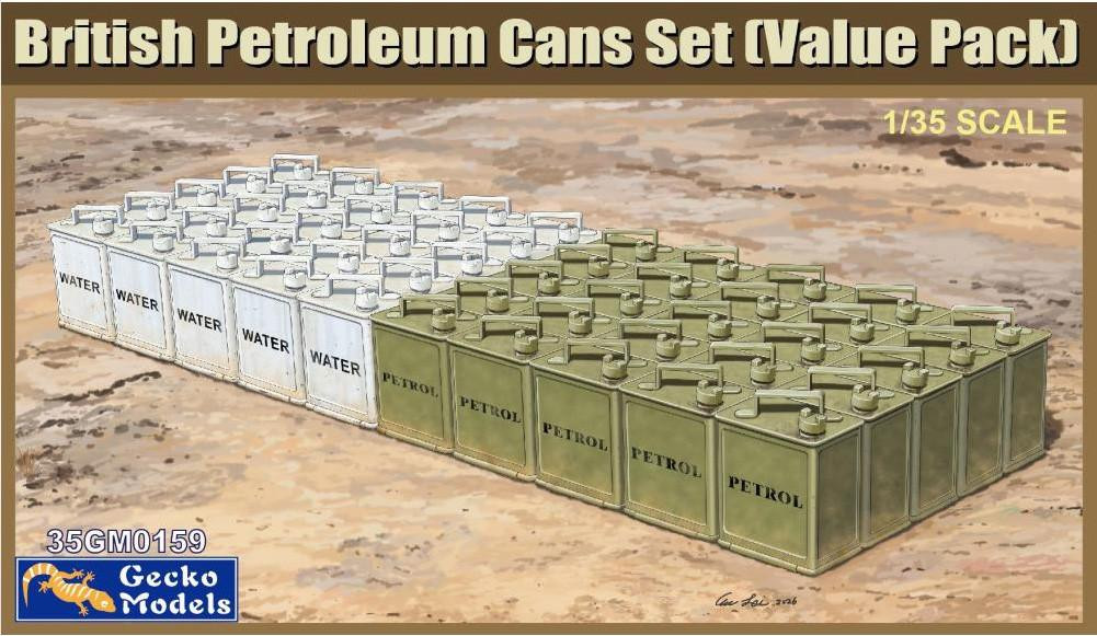 1/35 Gecko British Petroleum Cans Set (Value Pack) - Squadron.com