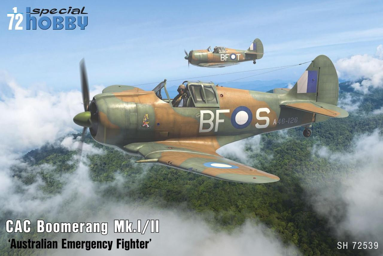 1/72 Special Hobby CAC Boomerang Mk.I/II Australian Emergency