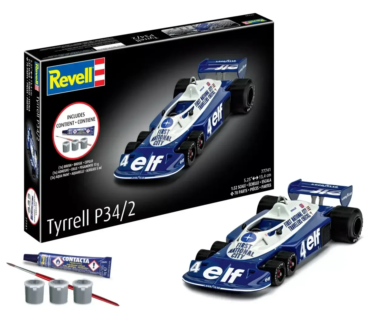 1/32 Revell Starter Kit Tyrell P34/2 - Squadron.com