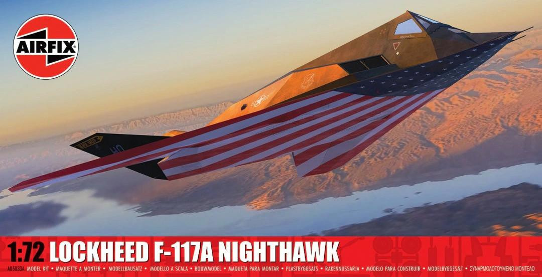 1/72 Airfix Lockheed F-117A Nighthawk - PREORDER - Squadron.com