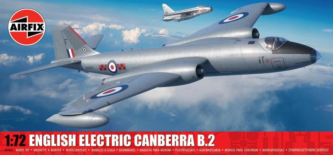 1/72 Airfix English Electric Canberra B.2 - PREORDER - Squadron.com
