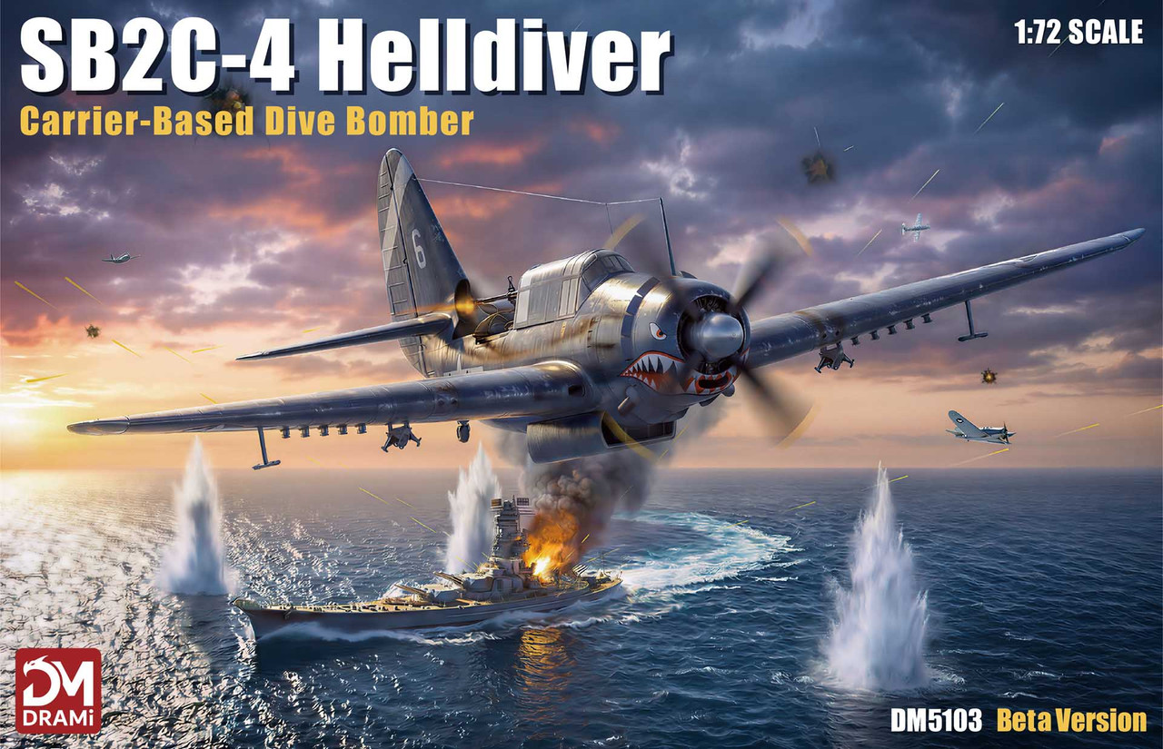 1/72 DRAMi SB2C-4 Helldiver - PREORDER - Squadron.com
