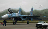 TRP3909 1/144 Trumpeter Su27 Flanker B Russian Fighter MMD Squadron